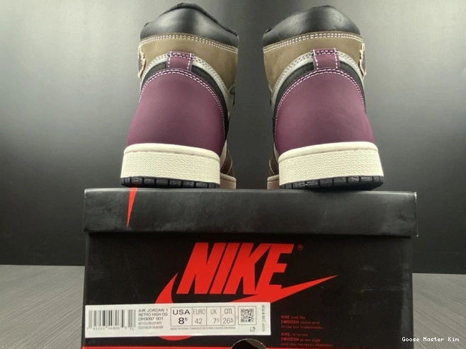 High Jordan Hand OG 1 Air Crafted DH3097-001 0811
